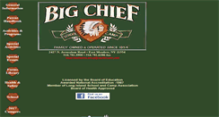 Desktop Screenshot of bigchiefschoolandcamp.com